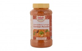 Delight Foods Karnataka's Iyengar Sambhar Powder  Plastic Jar  250 grams